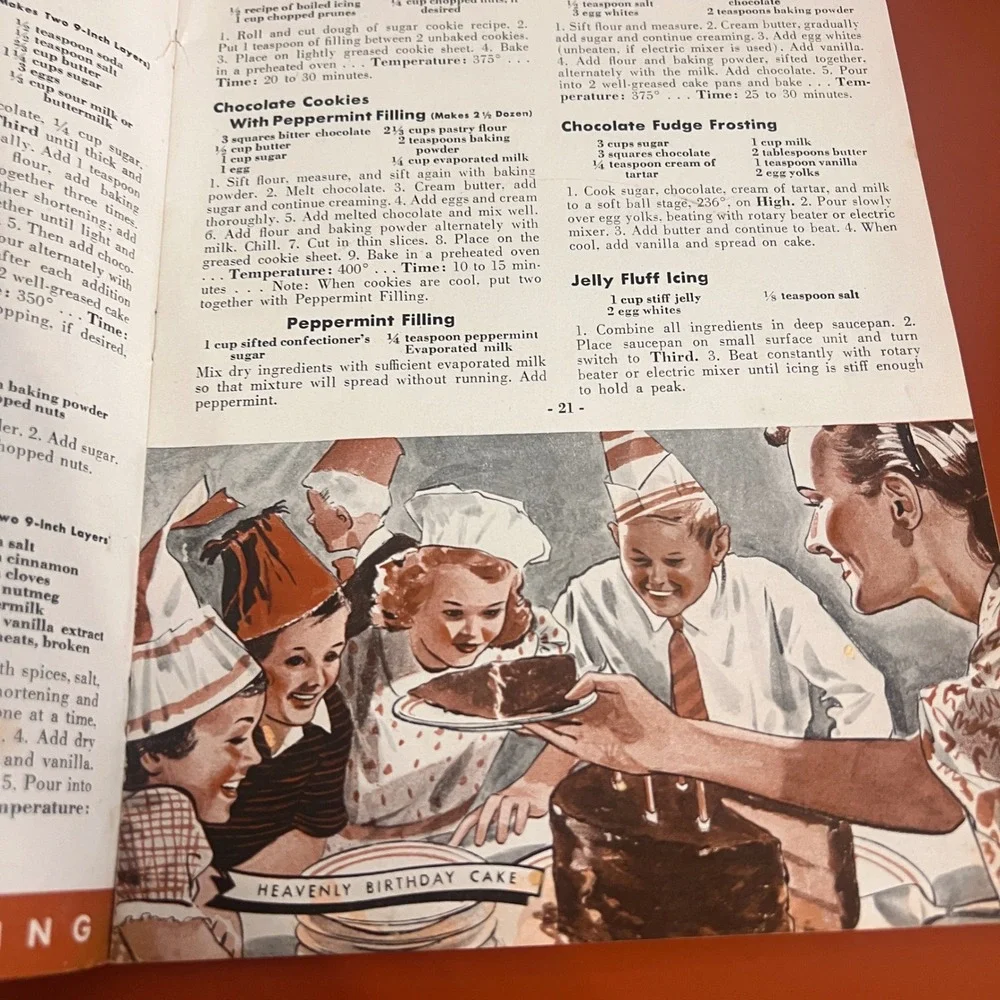 Vintage Hotpoint Electric Cooking and Home Canning Book Recipe Guide Mid-Century